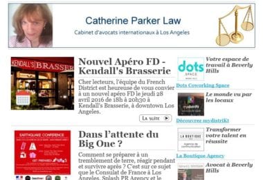 La newsletter French District Boston du Mardi 19 Avril 2016 - Apero et Big One