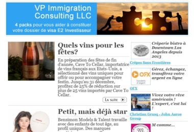 La newsletter French District Boston du Mardi 19 Décembre 2017 - À la vôtre !