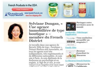La newsletter French District Boston du Mardi 2 Juin 2015 - Networking et Bonnes Adresses en Californie du sud