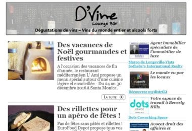 La newsletter French District Boston du Mardi 20 Décembre 2016 - Votre ami pour Noel