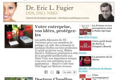 La newsletter French District Boston du Mardi 20 Janvier 2015 - Networking et Bonnes Adresses en Californie du sud