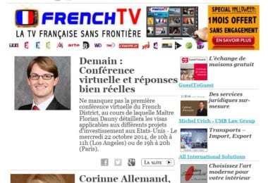 La newsletter French District Boston du Mardi 21 Octobre 2014 - Networking et Bonnes Adresses en Californie du sud