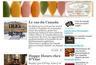 La newsletter French District Boston du Mardi 22 Novembre 2016 - Le foyer des caribous