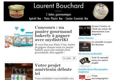 La newsletter French District Boston du Mardi 23 Août 2016 - Votre projet americain debute ici