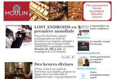 La newsletter French District Boston du Mardi 25 Octobre 2016 - Decollage a 6PM