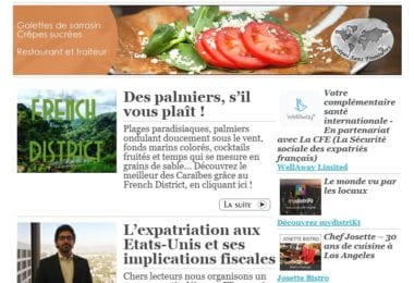 La newsletter French District Boston du Mardi 29 Novembre 2016 - Rendez-vous dans les iles