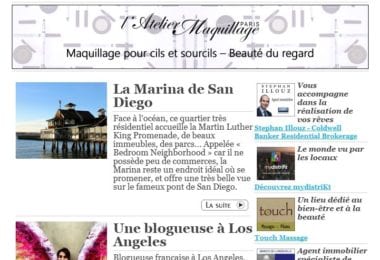 La newsletter French District Boston du Mardi 3 Janvier 2017 - Balade en front de mer à San Diego