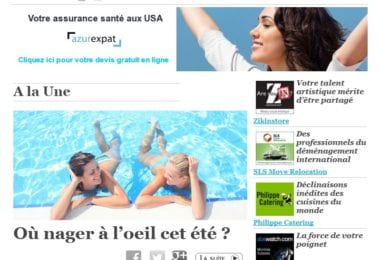 La newsletter French District Boston du Mardi 3 Juin 2014 - Les piscines gratuites a Los Angeles