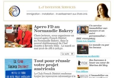 La newsletter French District Boston du Mardi 3 Mai 2016 - Tout pour Elles