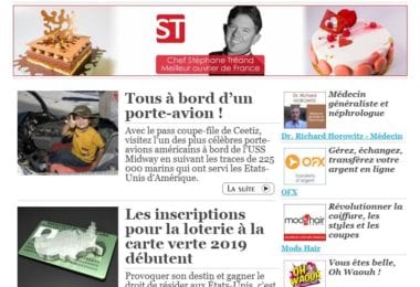 La newsletter French District Boston du Mardi 3 Octobre 2017 - Sujet NL Calif Sud : Une carte verte en 2019 !