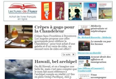 La newsletter French District Boston du Mardi 31 Janvier 2017 - Crêpes et cidre à gogo