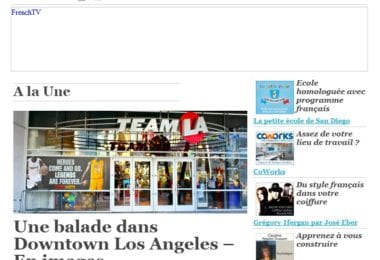 La newsletter French District Boston du Mardi 4 Février 2014 - Balade a Downtown Los Angeles