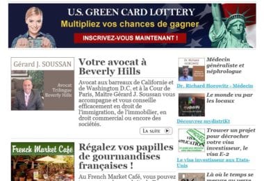 La newsletter French District Boston du Mardi 5 Septembre 2017 - A Beverly Hills avec mon conseil