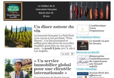 La newsletter French District Boston du Mardi 6 Juin 2017 - A la fois gourmand et raffiné