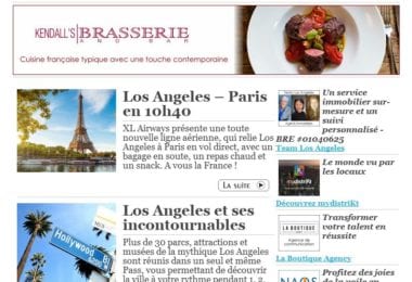 La newsletter French District Boston du Mardi 7 Juin 2016 - La nouvelle ligne aerienne