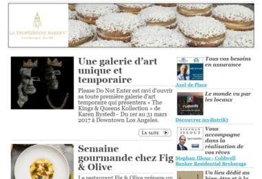 La newsletter French District Boston du Mardi 7 Mars 2017 - L'art