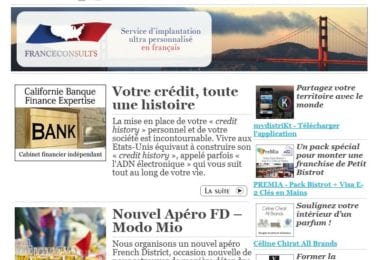 La newsletter French District Boston du Mardi 9 Juin 2015 - Networking et Bonnes Adresses en Californie du sud