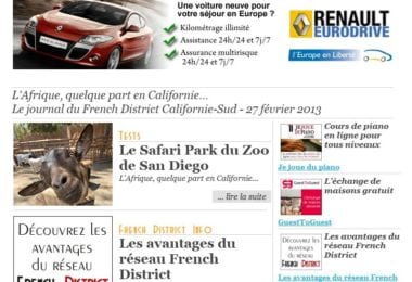 La newsletter French District Boston du Mercredi 27 Février 2013 - L’Afrique