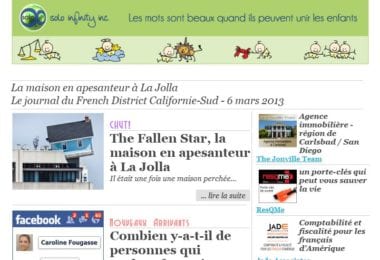 La newsletter French District Boston du Mercredi 6 Mars 2013 - La maison en apesanteur a La Jolla