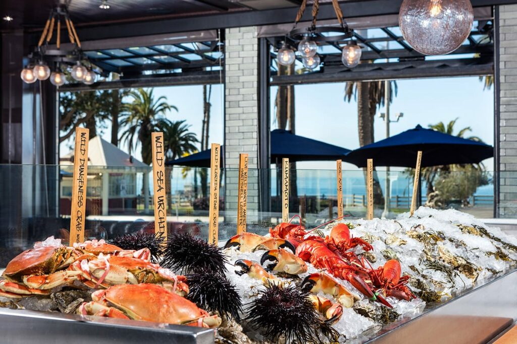 Le restaurant Water Grill à Santa Monica, Californie