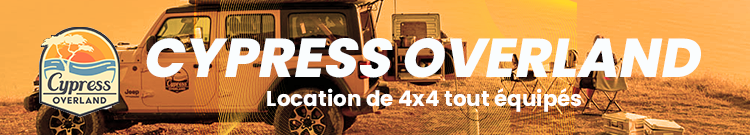 Cypress Overland | Location de 4×4 tout équipés