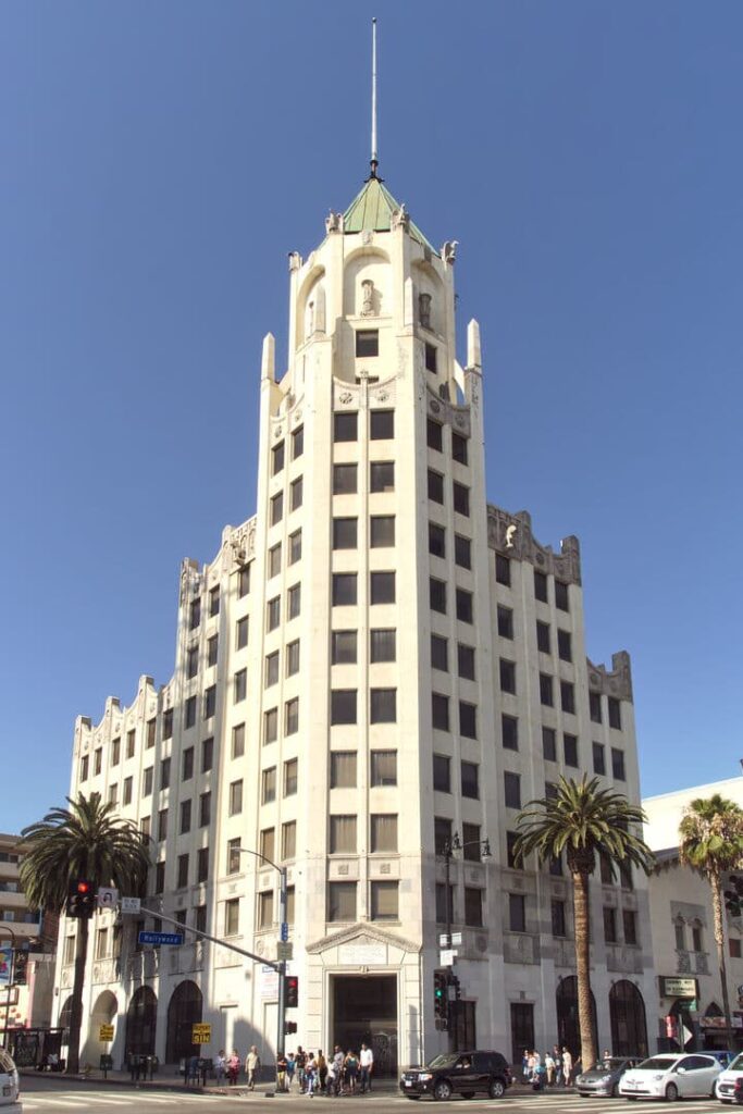 L'immeuble de la First National Bank à Los Angeles