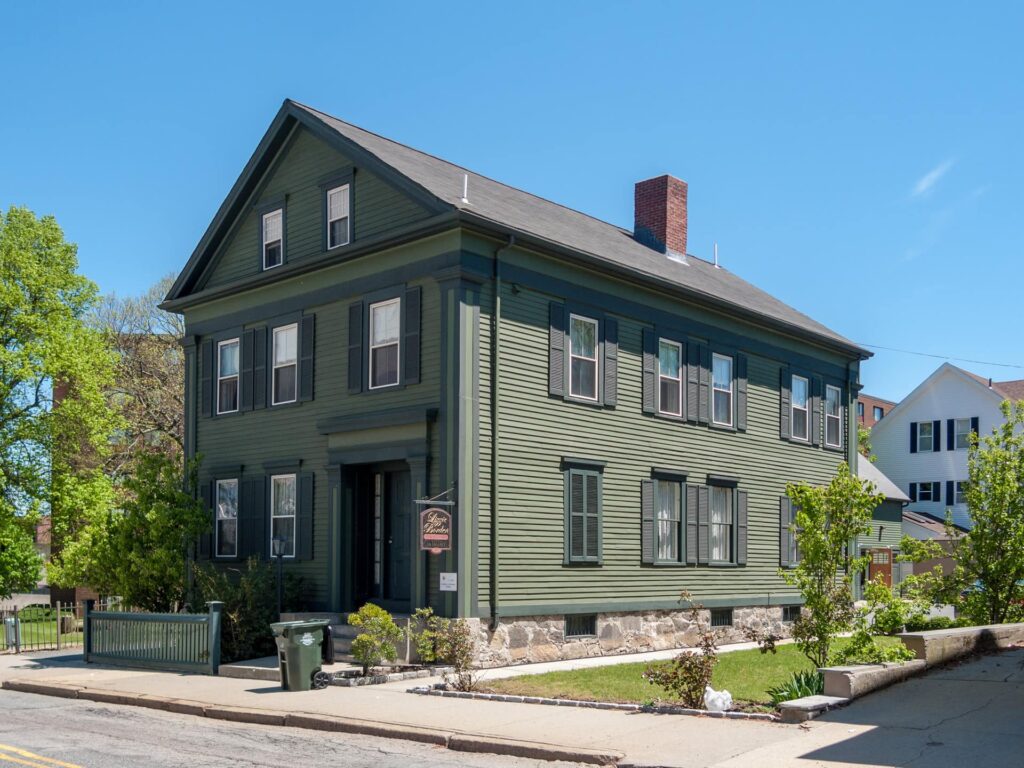 La maison hantée Lizzie Borden House à Fall River, Massachusetts