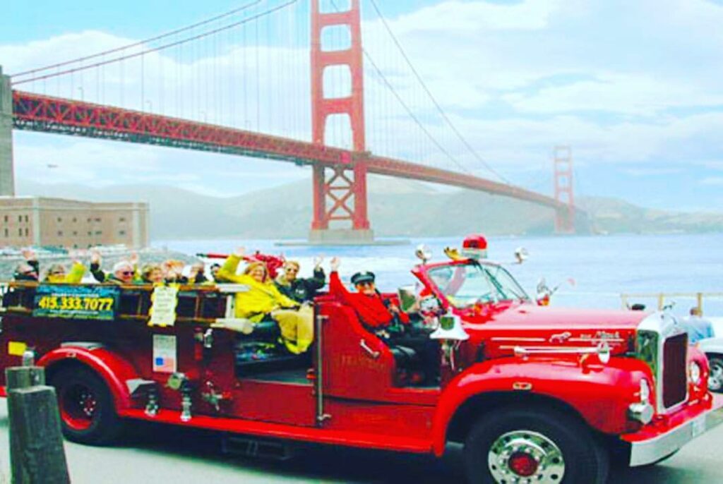 Tour en camion de pompiers à San Francisco