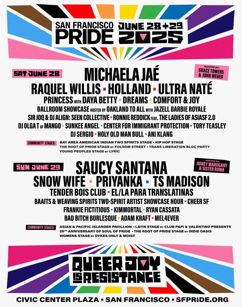 san-francisco-pride-2025-programme
