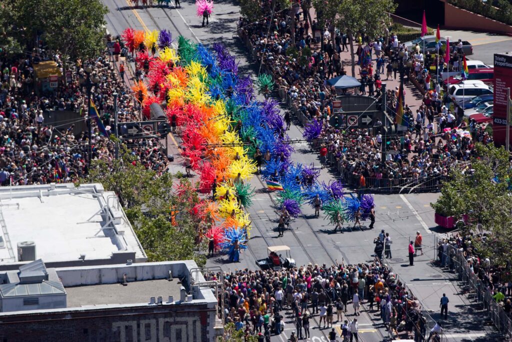 La San Francisco Pride Parade en 2012