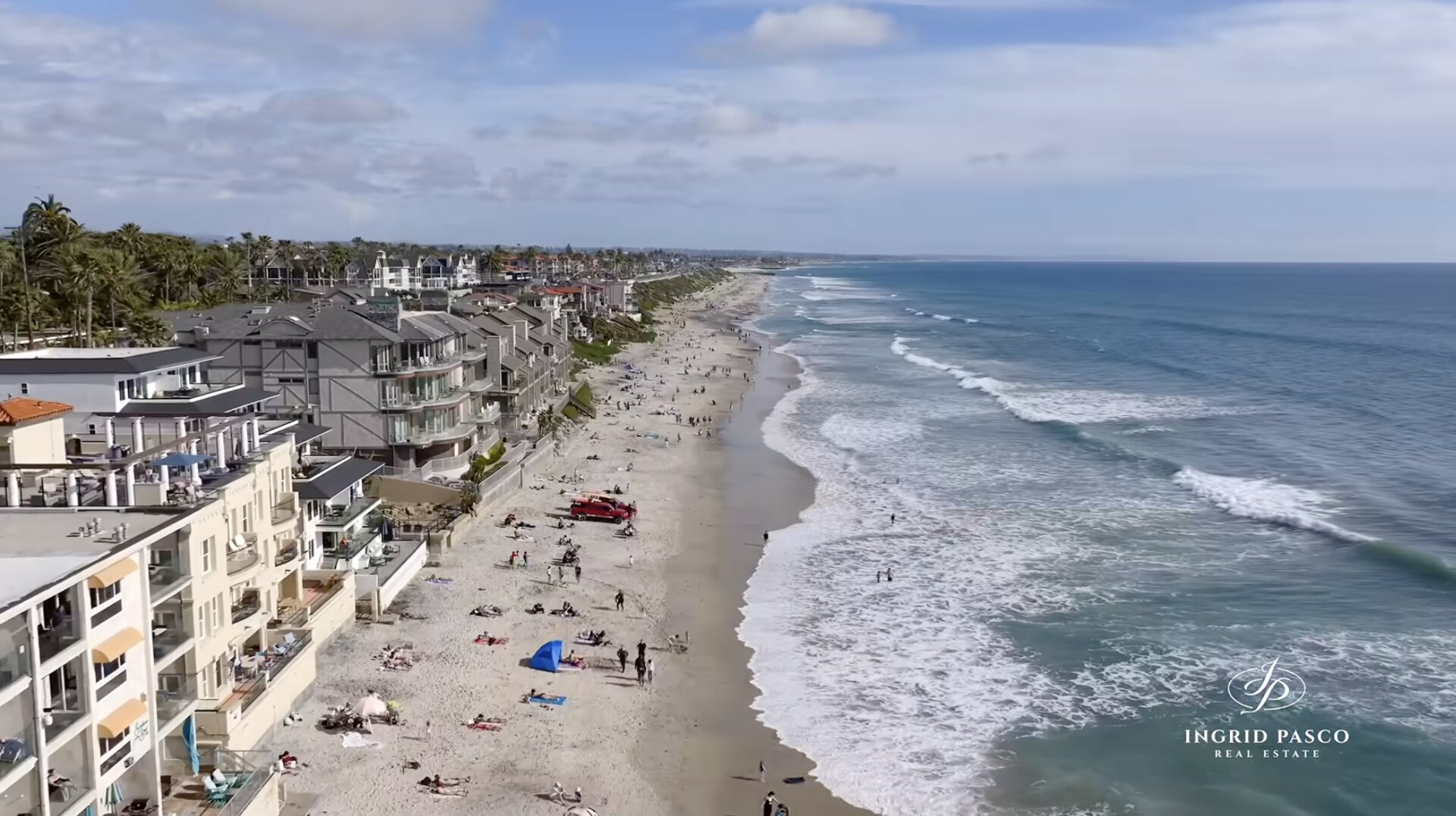 La plage de Carlsbad Village