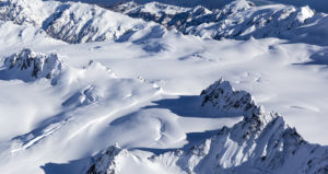 New Zealand snow mountains