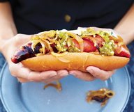 Le célèbre hot dog de Chicago
