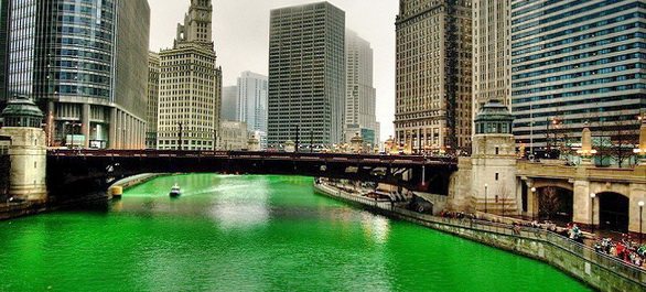 La Saint Patrick à Chicago