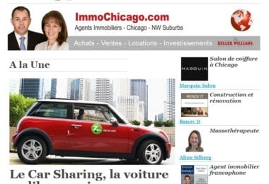 La newsletter French District Chicago du Jeudi 2 Janvier 2014 - La voiture en libre service a Chicago