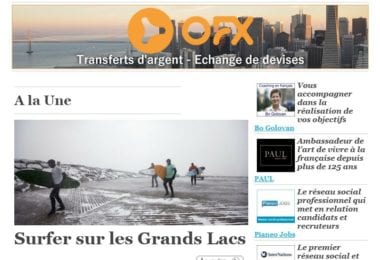 La newsletter French District Chicago du Mercredi 20 Décembre 2017 - Surfez glacé