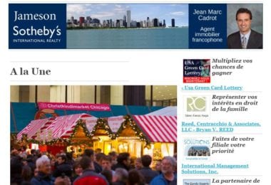La newsletter French District Chicago du Mercredi 25 Octobre 2017 - Les Américains l'adorent