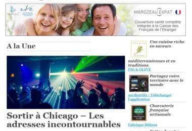 La newsletter French District Chicago du Mercredi 5 Août 2015 - Best Of de l'ete 2015 - Le meilleur de Chicago numero 2