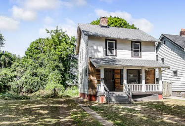 Maison familiale dans le quartier des artistes à Cleveland