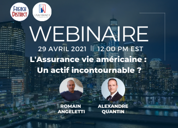 Webinar “L’Assurance vie américaine : un actif incontournable ?”