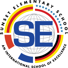 Logo de Sunset Elementary School