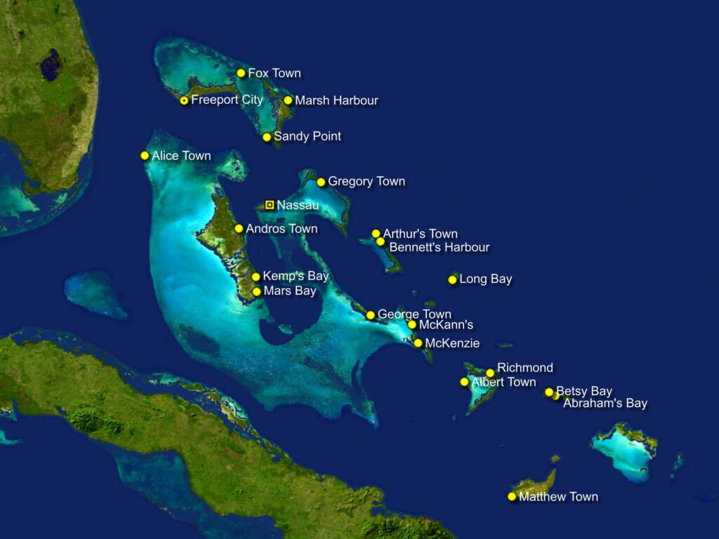 escapade-sejour-reve-iles-bahamas-nassau-freeport-carte