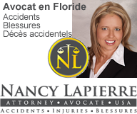 Nancy LAPIERRE - Avocat - Accident Floride