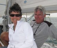 Ellen Sokol et Jean Claude Wyszynski – Découvrez le sud de la Floride à bord d’un voilier ! – membres du French District