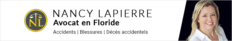 Nancy Lapierre – Avocat – Accident Floride