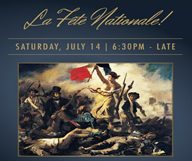Bastille Day et menu spécial français à Villa Azur