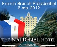 French Brunch Présidentiel" au National Hotel