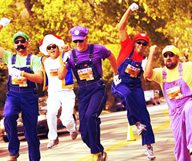 Tap 'N' Run, la course ridicule à Saint Petersburg