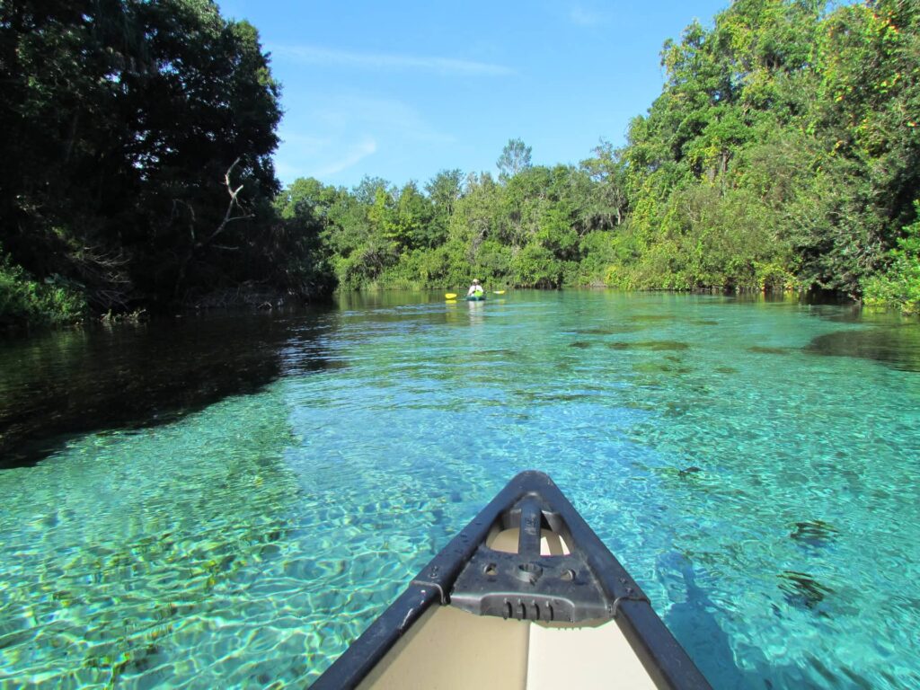 Kayak sur la rivière Weeki Wachee