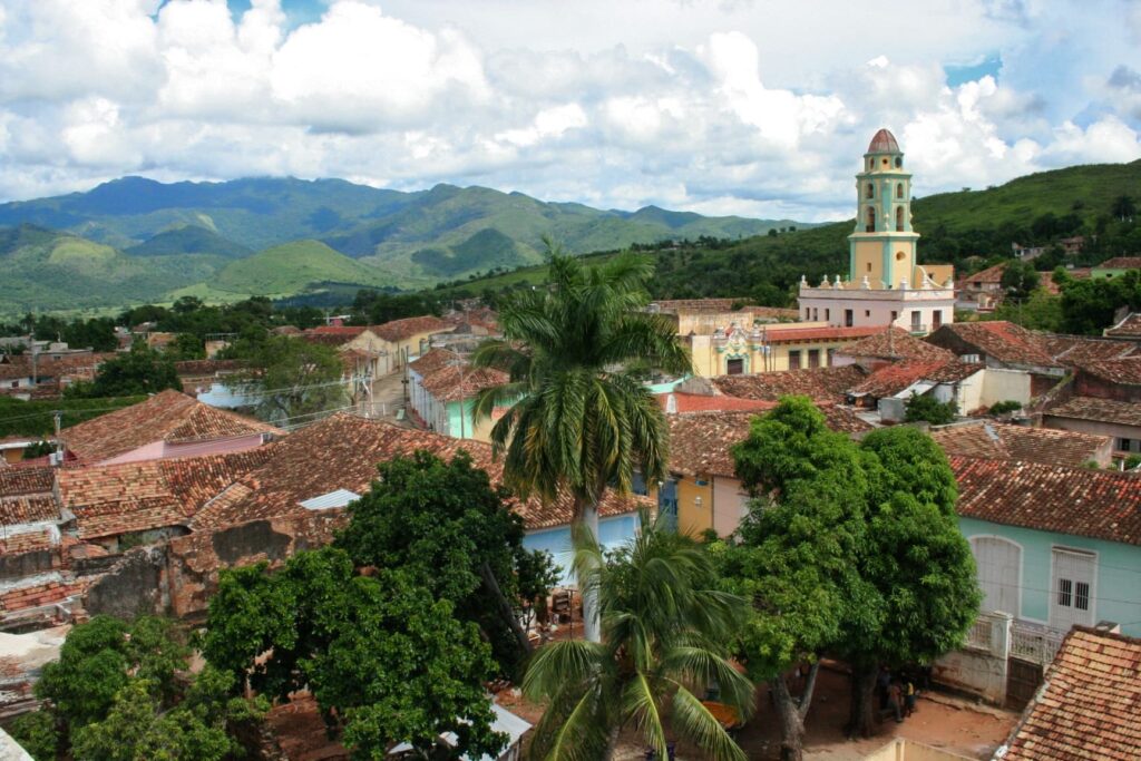 La ville de Trinidad dans la province de Sancti Spíritus à Cuba